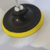 4.5" Velcro Drill Disc and  6 (SIX) 4.5inch WHITE DIY Power Restore Pads - Image 3